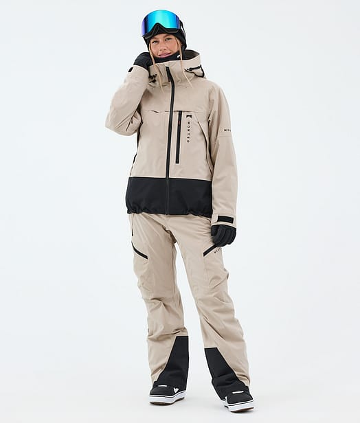 Montec Oracle W Snowboardoutfit Sand/Black