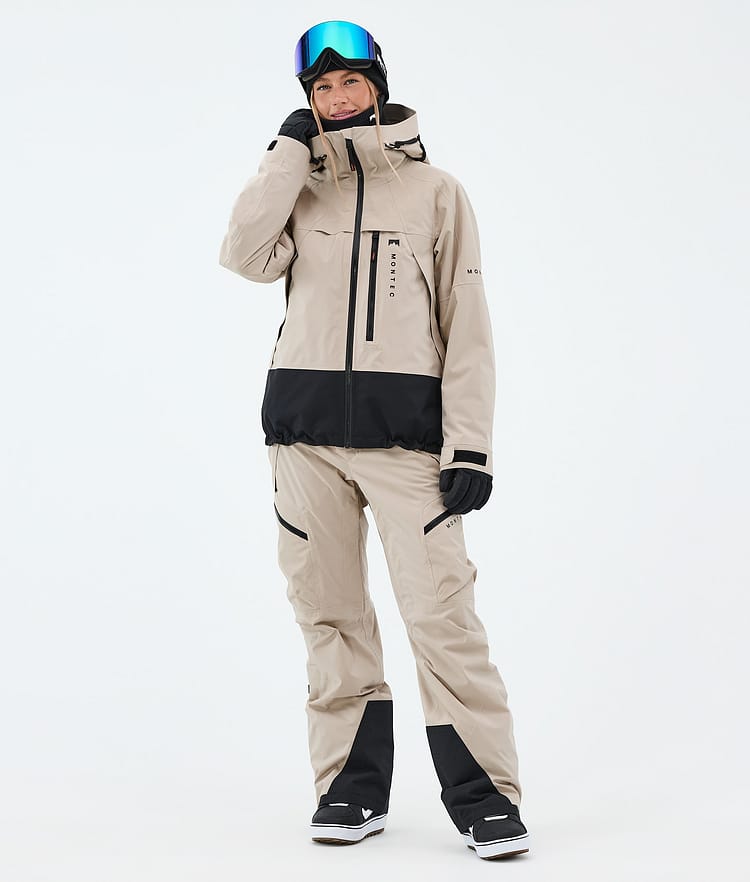 Montec Oracle W Snowboardjacka Dam Sand/Black, Image 2 of 9