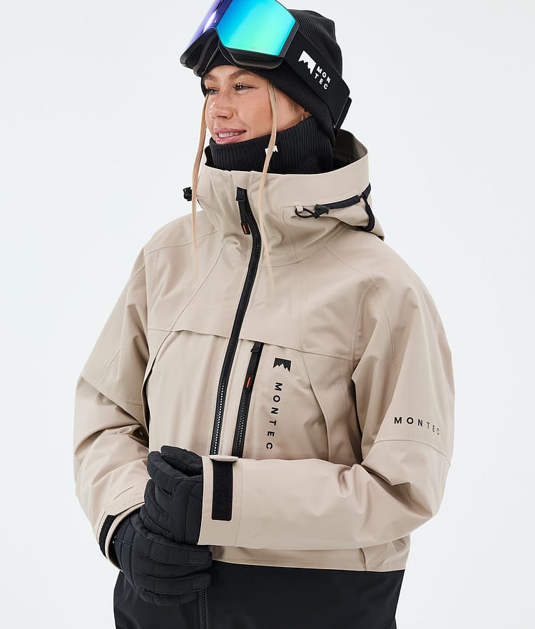 Montec Oracle W Snowboardjacka Dam Sand/Black, Image 4 of 9