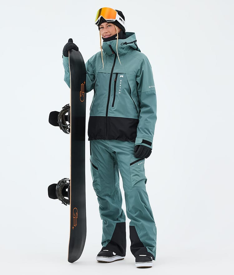 Montec Oracle W Snowboardjacka Dam Atlantic/Black, Image 2 of 9