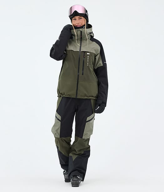 Montec Oracle W Skidoutfit Greenish/Black/Olive Green