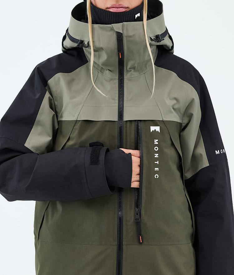 Montec Oracle W Skidjacka Dam Greenish/Black/Olive Green, Image 8 of 9