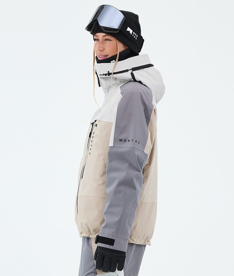 Montec Oracle W Snowboardjacka Dam Light Grey/Light Pearl/Sand, Image 5 of 9