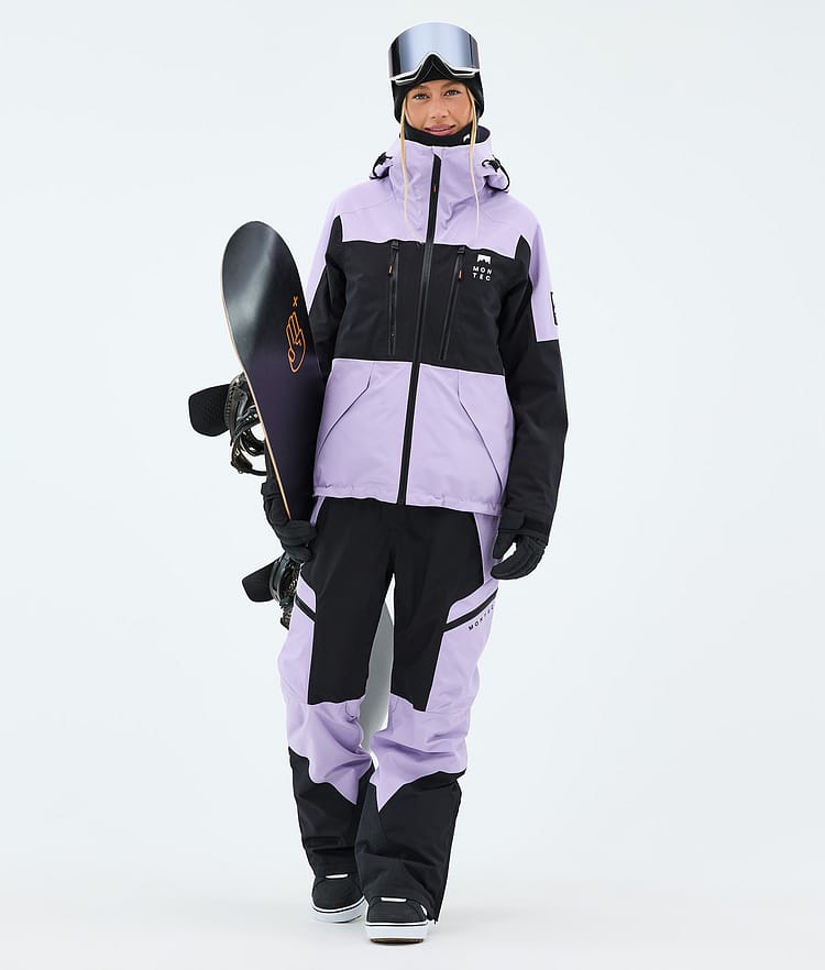 Montec Sentinel W Snowboardjacka Dam Faded Violet/Black, Image 2 of 9