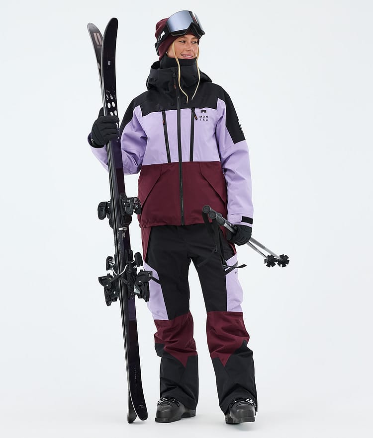 Montec Sentinel W Skidjacka Dam Black/Faded Violet/Burgundy, Image 2 of 9