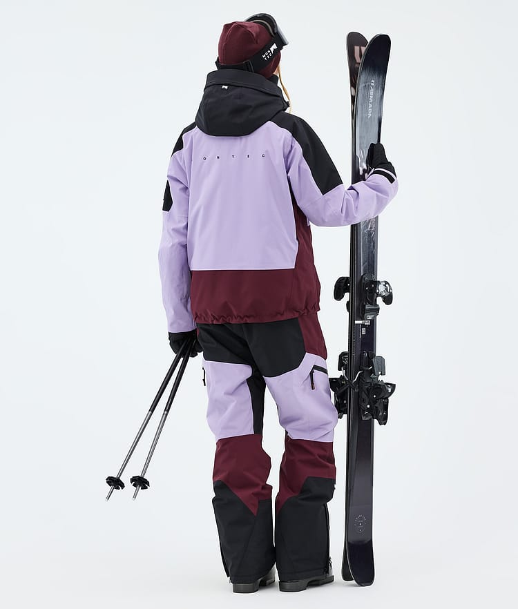 Montec Sentinel W Skidjacka Dam Black/Faded Violet/Burgundy, Image 3 of 9