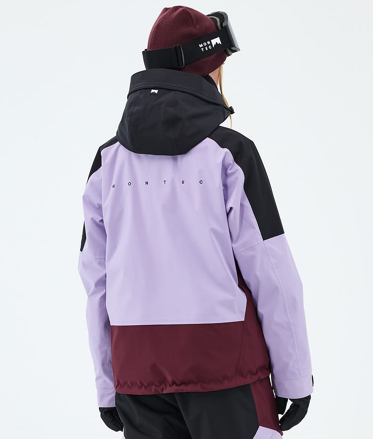 Montec Sentinel W Skidjacka Dam Black/Faded Violet/Burgundy, Image 6 of 9