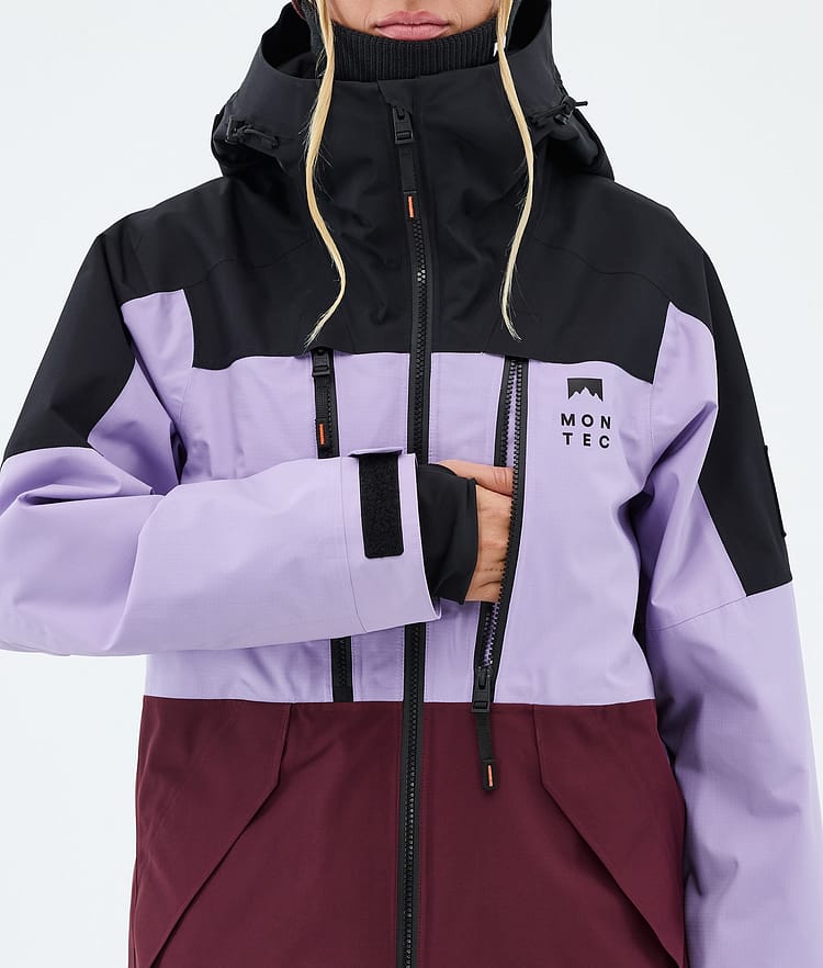 Montec Sentinel W Skidjacka Dam Black/Faded Violet/Burgundy, Image 8 of 9