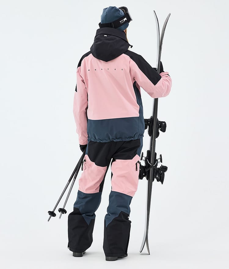 Montec Sentinel W Skidjacka Dam Black/Soft Pink/Metal Blue, Image 3 of 9