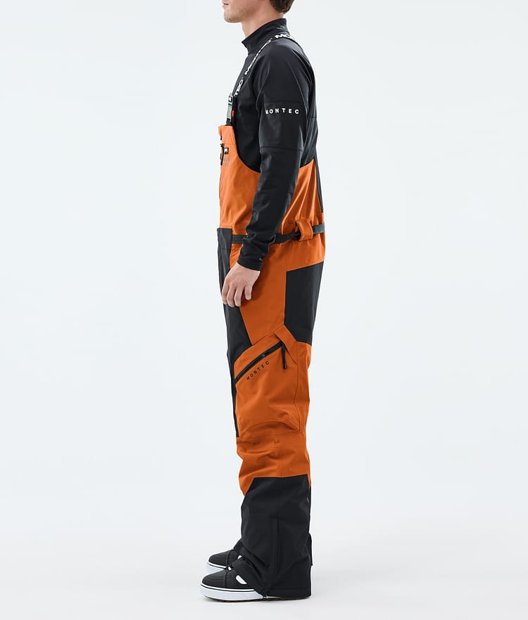 Montec Dozer Snowboardbyxa Herr Burned Orange/Black, Image 2 of 6