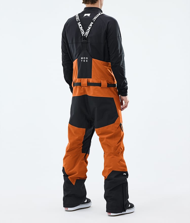 Montec Dozer Snowboardbyxa Herr Burned Orange/Black, Image 3 of 6