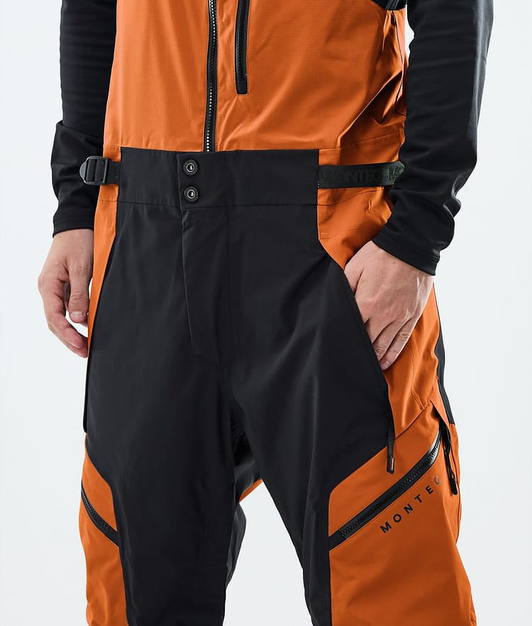 Montec Dozer Snowboardbyxa Herr Burned Orange/Black, Image 4 of 6