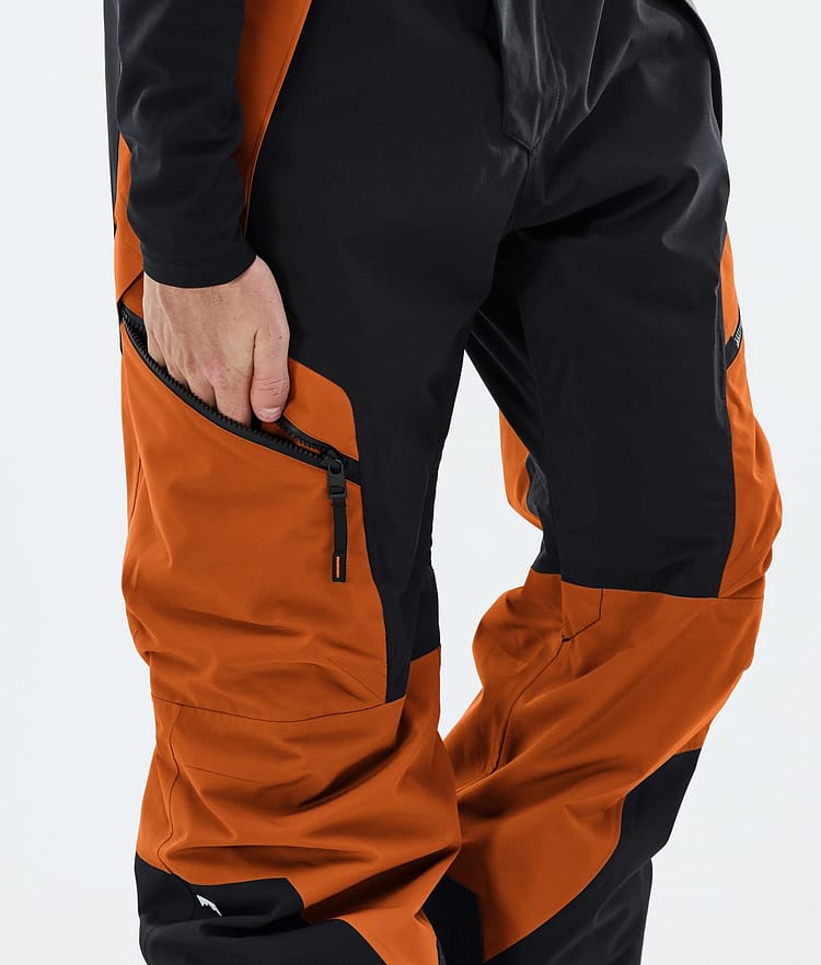 Montec Dozer Snowboardbyxa Herr Burned Orange/Black, Image 6 of 6