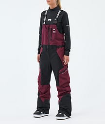 Montec Dozer W Snowboardbyxa Dam Burgundy/Black