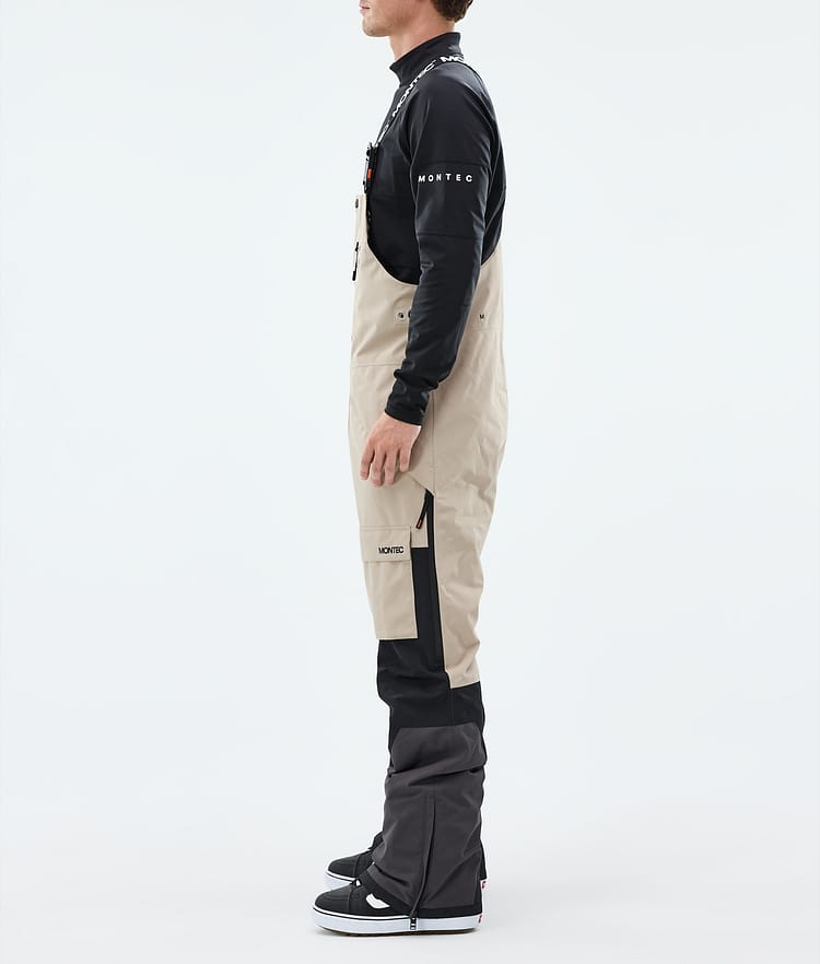 Montec Fawk Snowboardbyxa Herr Sand/Black/Phantom, Image 2 of 6