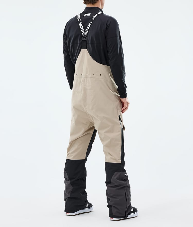 Montec Fawk Snowboardbyxa Herr Sand/Black/Phantom, Image 3 of 6