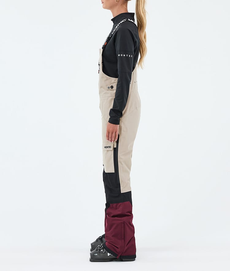 Montec Fawk W Skidbyxa Dam Sand/Black/Burgundy, Image 3 of 7