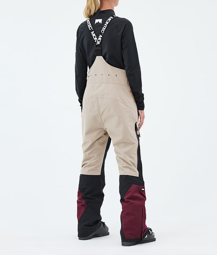 Montec Fawk W Skidbyxa Dam Sand/Black/Burgundy, Image 4 of 7