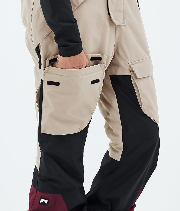 Montec Fawk W Skidbyxa Dam Sand/Black/Burgundy, Image 7 of 7