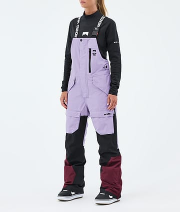 Montec Fawk W Snowboardbyxa Faded Violet/Black/Burgundy