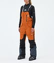 Montec Fawk W Skidbyxa Dam Burned Orange/Black/Metal Blue