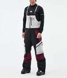 Montec Dozer Skidbyxa Herr Light Grey/Black/Burgundy