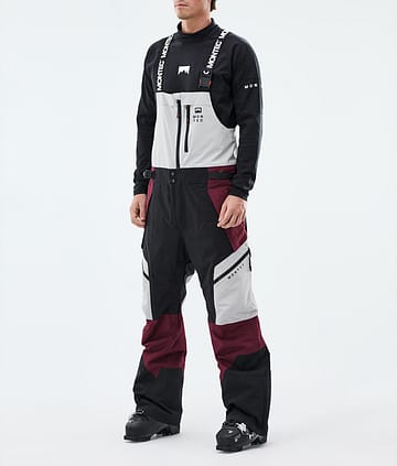 Montec Dozer Skidbyxa Light Grey/Black/Burgundy