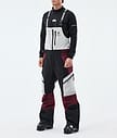 Montec Dozer Skidbyxa Herr Light Grey/Black/Burgundy