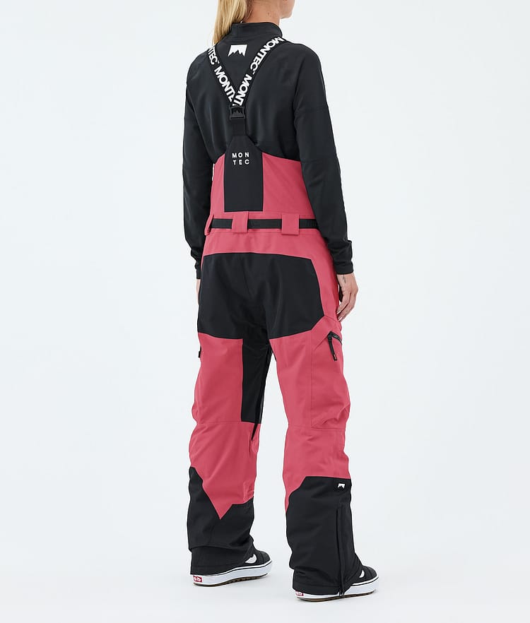 Montec Dozer W Snowboardbyxa Dam Light Red/Black, Image 4 of 7