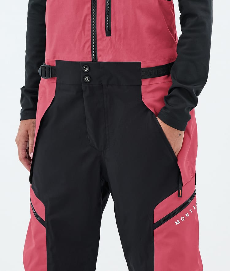 Montec Dozer W Snowboardbyxa Dam Light Red/Black, Image 5 of 7