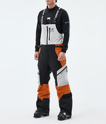 Montec Dozer Skidbyxa Light Grey/Black/Burned Orange