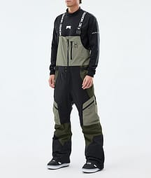 Montec Dozer Snowboardbyxa Herr Greenish/Black/Olive Green