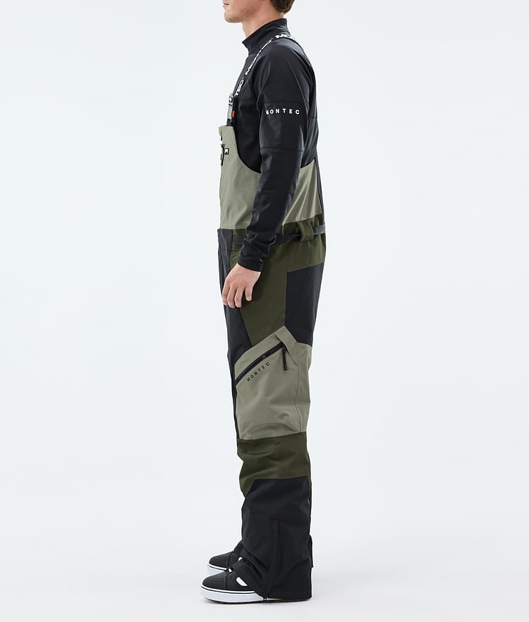 Montec Dozer Snowboardbyxa Herr Greenish/Black/Olive Green, Image 2 of 6
