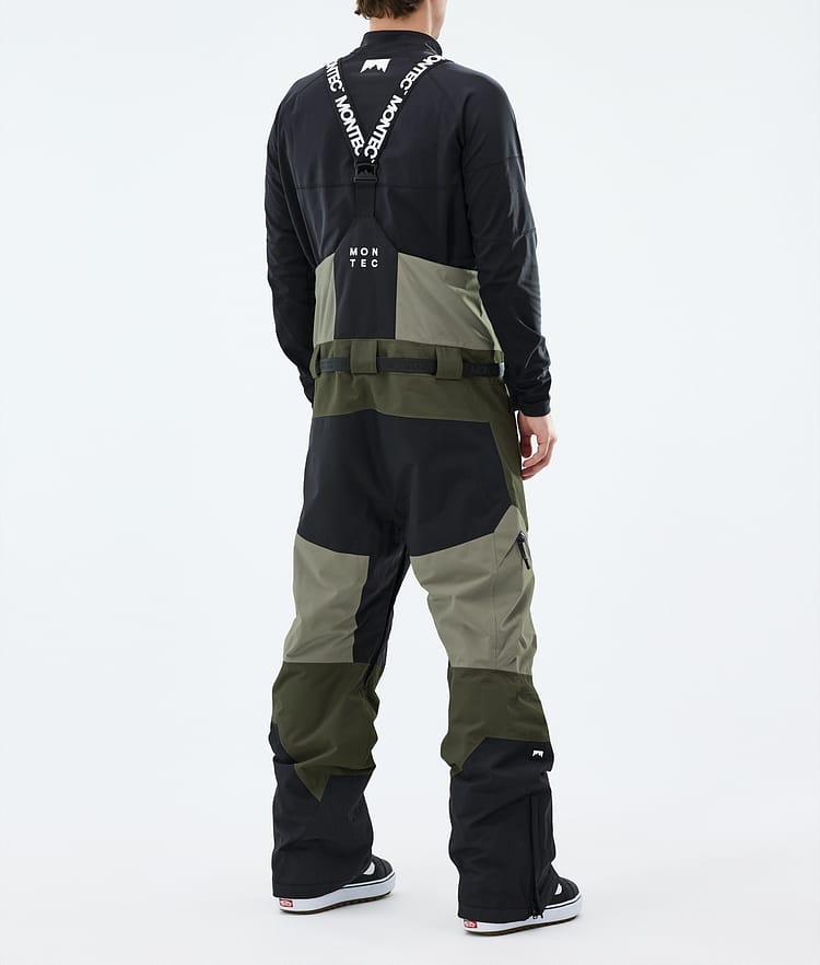Montec Dozer Snowboardbyxa Herr Greenish/Black/Olive Green, Image 3 of 6