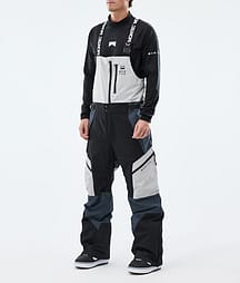 Montec Dozer Snowboardbyxa Herr Light Grey/Black/Metal Blue