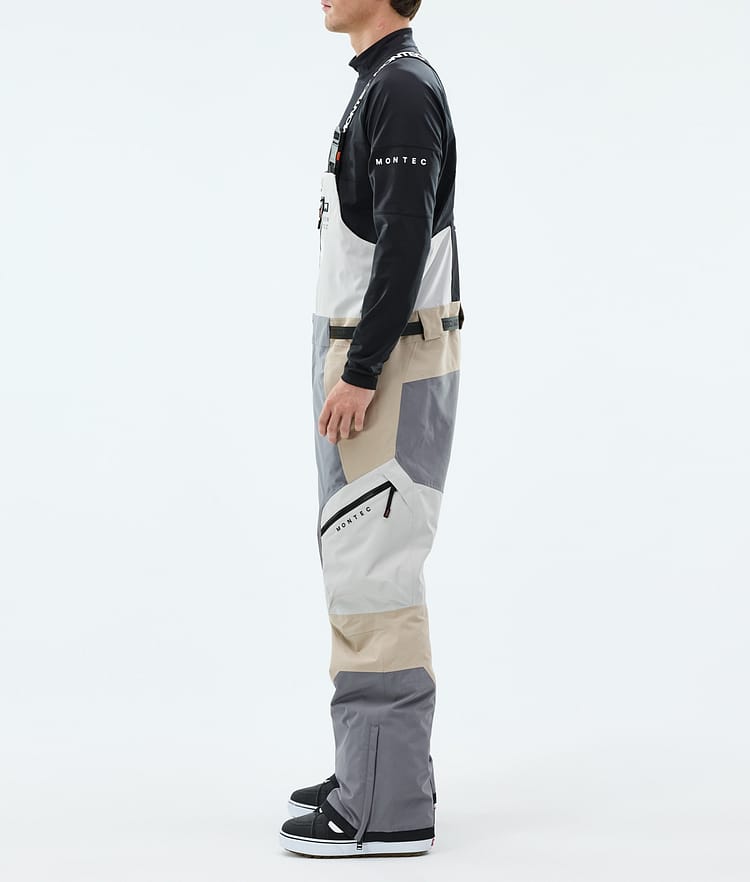 Montec Dozer Snowboardbyxa Herr Light Grey/Light Pearl/Sand, Image 2 of 6