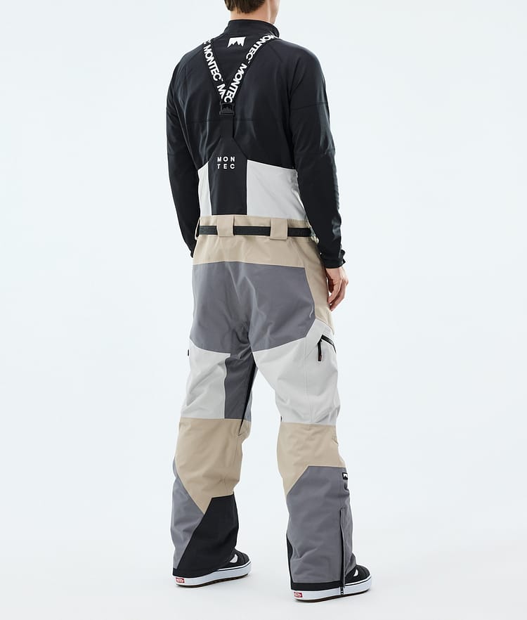 Montec Dozer Snowboardbyxa Herr Light Grey/Light Pearl/Sand, Image 3 of 6