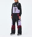 Montec Dozer W Snowboardbyxa Dam Faded Violet/Black/Burgundy