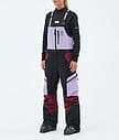 Montec Dozer W Skidbyxa Dam Faded Violet/Black/Burgundy