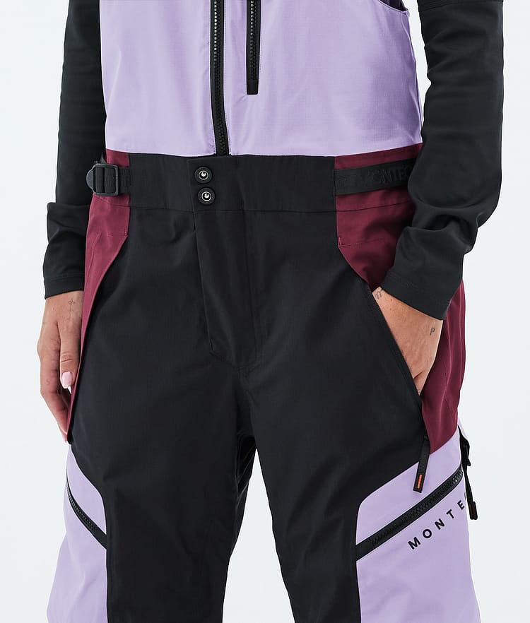 Montec Dozer W Skidbyxa Dam Faded Violet/Black/Burgundy, Image 5 of 7