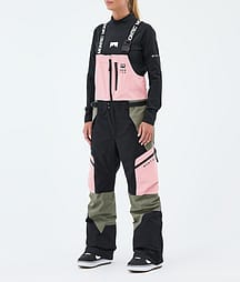 Montec Dozer W Snowboardbyxa Dam Soft Pink/Greenish/Black