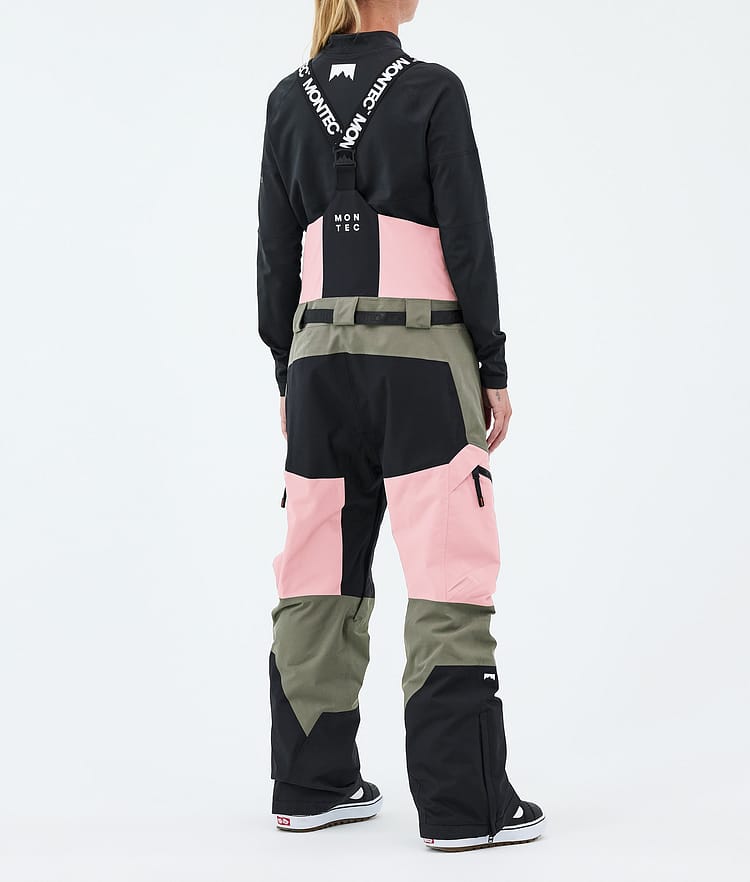 Montec Dozer W Snowboardbyxa Dam Soft Pink/Greenish/Black, Image 4 of 7