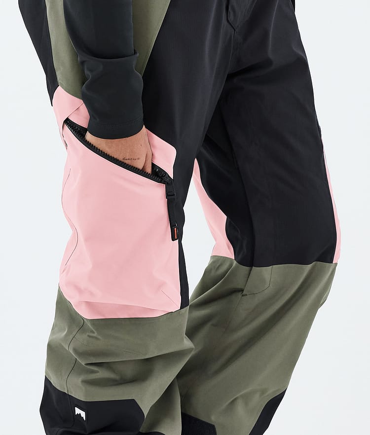 Montec Dozer W Snowboardbyxa Dam Soft Pink/Greenish/Black, Image 7 of 7