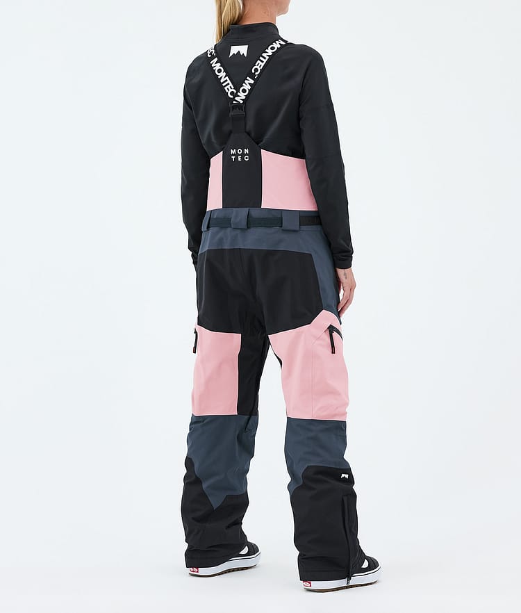 Montec Dozer W Snowboardbyxa Dam Soft Pink/Black/Metal Blue, Image 4 of 7