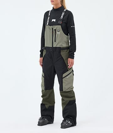 Montec Dozer W Skidbyxa Greenish/Black/Olive Green