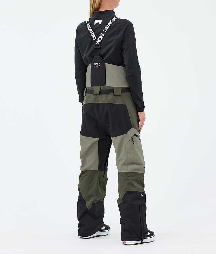 Montec Dozer W Snowboardbyxa Dam Greenish/Black/Olive Green, Image 4 of 7