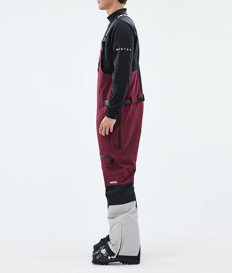 Montec Arch Skidbyxa Herr Burgundy/Black/Light Grey, Image 2 of 6