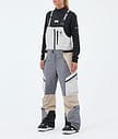 Montec Dozer W Snowboardbyxa Dam Light Grey/Light Pearl/Sand
