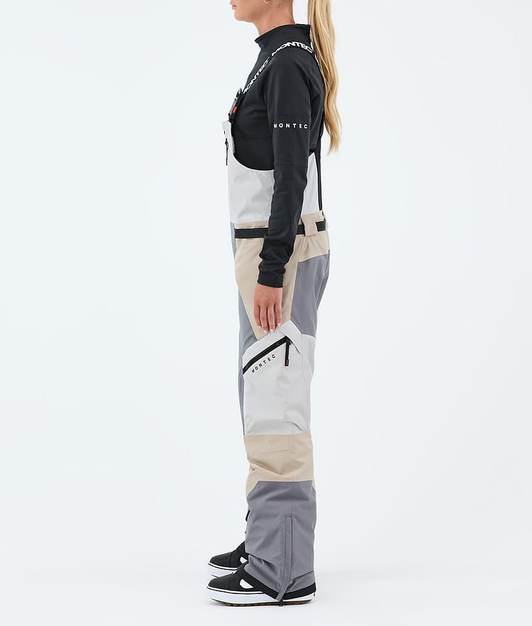 Montec Dozer W Snowboardbyxa Dam Light Grey/Light Pearl/Sand, Image 3 of 7