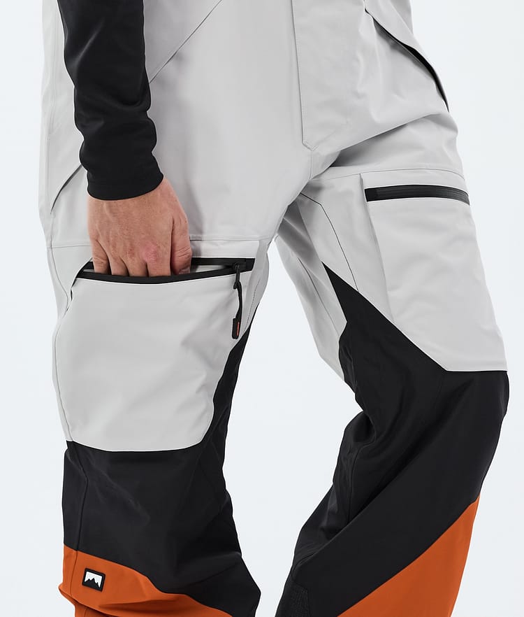 Montec Arch Snowboardbyxa Herr Light Grey/Black/Burned Orange, Image 6 of 6